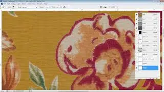 Photoshop Textile Design  Color Separation in channels Step by Step  Complete Practical Tutorial P-2