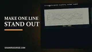 Make One Line Stand Out: The Matplotlib Highlight Pattern