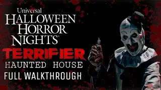 Universal Halloween Horror Nights - Terrifier Haunted House - FULL WALKTHROUGH - October 2025
