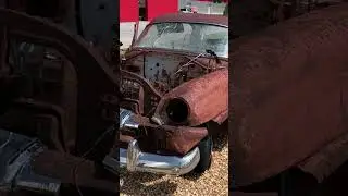 Ran when parked. Plymouth Savoy. #garageriot #cars #rustbox