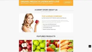 The Best Organic Products Joomla Template - 50489