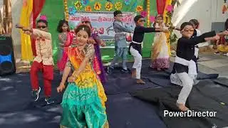 Sai chaithanya school #pongal celebrations #dance #group dance#easy steps
