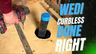Wedi Curbless Shower Install - Recess Kit Step-By-Step ( No Leaks, No Guesswork )