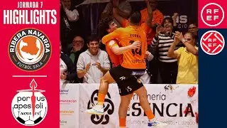 Resumen #PrimeraDivisi&oacute;nFS | ATP Iluminaci&oacute;n Ribera Navarra 6-4 Noia Portus Apostoli | Jornada 7