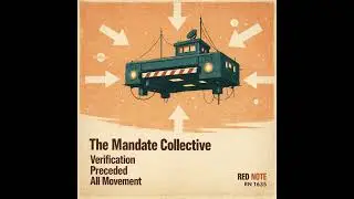 The Mandate Collective - Verification Preceded All Movement - Red Note Jazz