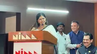 My speech at NIMA & AIMA’ s program, Nashik. 