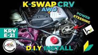 k swap power steering - rd1 crv