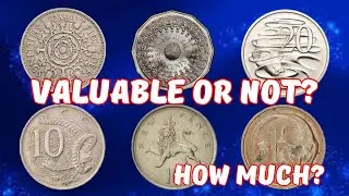 Exploring The Coins From Australia and UK: A. Collectors Guide!