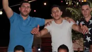 الفنان عمر ابو فارس حفلة ومهرجان العريسين -امير -ومحمود -الزير الحسيني \ الخليل