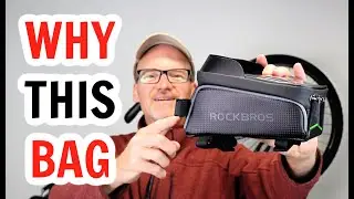 Ultimate Bike Accessory: RockBros Front Bag with Phone Holder