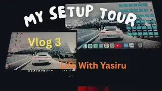 My Setup Tour (Sinhala 🇱🇰 Vlog) #desksetup #vlog 