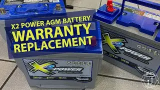 X2 Power AGM Battery Replacement Warranty