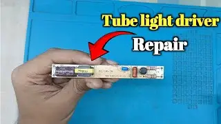 How to repair led tube light driver low current problem at home.