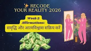 50+ समृद्धि और आत्मविश्वास affirmations Abundance and Confidence | Week 2 | Recode Your Reality 2026