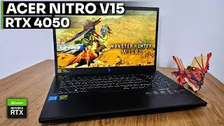 Monster Hunter Wilds roda no Acer Nitro V15 com RTX 4050?