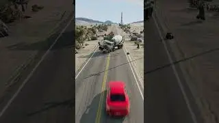 Realistic Highway Car Crashes #171 | BeamNG.Drive