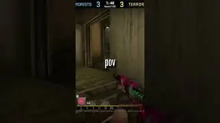 Self Pop-Flash for A Main on Cache! #csgo