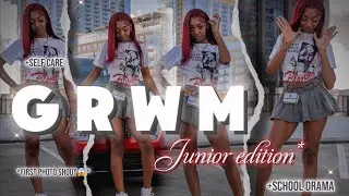 GRWM: First Day of JUNIOR Year 📝✨ | Back to School 2025