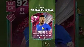 92 FoF Mbapp&eacute; Review in EA FC 26, best player in the game and IRL atm 🤠 #shorts #short #fc26 #mbappe