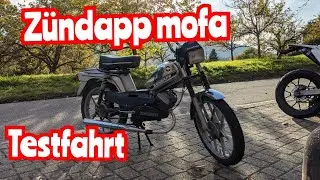 Zündapp ZS 25 Testfahrt