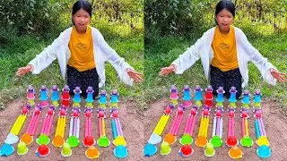 Part56 Survival Skills: SMART idea and USEFUL with Single Mom in forest #survival#bushcraft#funny