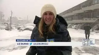 Snow piles up as massive winter snowstorm wallops Long Beach