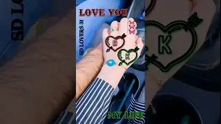 #DK Letter Name Status 💌।New Trending Name Art Video ❤️.#shorts#viral#viralshorts#name_status#short