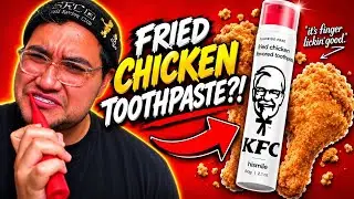 KFC's FRIED CHICKEN TOOTHPASTE IS WORSE THAN YOU THINK!!! | Taste Test