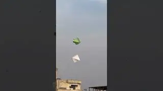 Dubling king🥵wait for end #catching #kiteflying #lootingkites #lootingkites