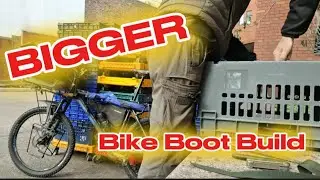 DIY Supermarket Find Turns Into a Cargo Upgrade | Street Survival Bike Mod Homeless UK