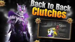 Back to Back Clutches | How to become a pro? | Aggressive Gameplay✨ | With IQOO 11 | Panic situation