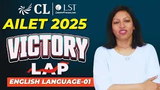 AILET English Preparation 2025 | Must-Do Questions & Exam Tips | AILET English Marathon-01