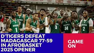 D&rsquo;Tigers Defeat Madagascar 77-59 in Afrobasket 2025 Opener