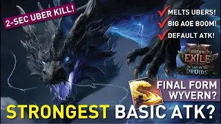 Wyvern Rend = Strongest Basic Atk build? Insane 1-Swipe K.O clearspeed + Braindead playstyle | 0.4