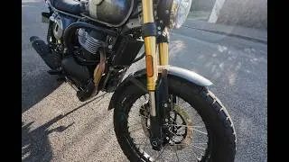 BEAR 650 ROYAL ENFIELD. Installation Crash-Bar SW-MOTECH