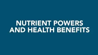 Discovering Nutrient Powers in Food