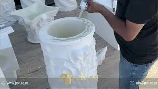 Stalpi din poliuretan (montaj pas cu pas)