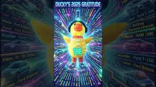 2025 Recap from Ducky - THANK YOU ALL! 