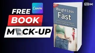 How to Make Book Mockup in Canva for FREE 2024 | Step-by-Step Guide 2024