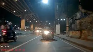 Sucat West Service road incident involving..Tricycle,SUV and Truck on January 20,2026