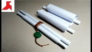 DIY 📜 How to make a ELDER SCROLL from A4 paper