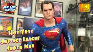 Hot Toys Superman Justice League Review Red Cup Review