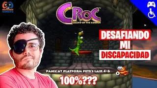 DISCAPACIDAD VS Croc Legend of the Gobbos Remastered - 4-6 Panic at Platform Pete's Lair Gameplay