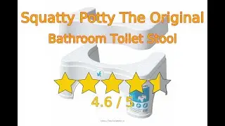 Let's review Squatty Potty The Original Bathroom Toilet Stool