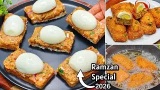 Ramzan Special Recipe | Crispy Egg Potato Snacks Recipes | Iftar Recipe | Ramzan Recipe 2026 