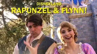 Rapunzel and Flynn Rider Share Their FAVORITE Things to Do At Disneyland! 2023 #disney #tangled