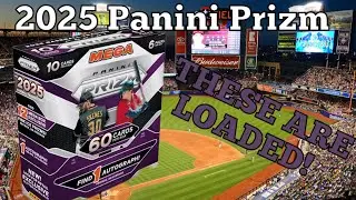 🚨2 TOP PROSPECT NUMBERED CARDS!🔥2025 PANINI PRIZM BASEBALL MEGA BOX!🚨
