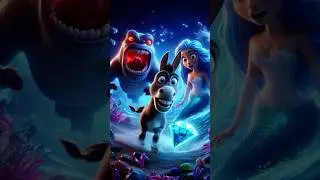 The Donkey and the Diamond: A Magical Ocean Adventure | #DonkeyStory #FantasyAdventure #MoralStory