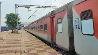 22619 Tirunelveli SF Express skip Bhilai Nagar towards Durg railway station #train 