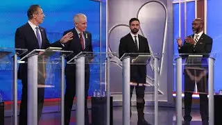 Frontrunner Cuomo parries attacks from Democratic candidates during NYC mayoral debate